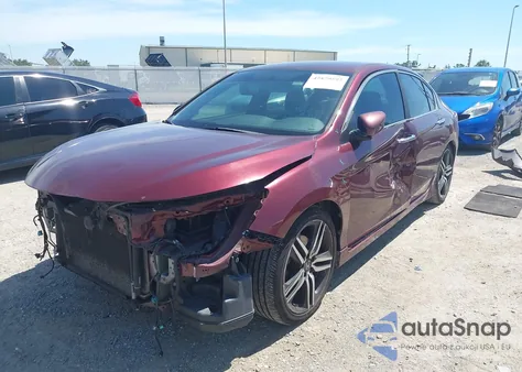 2016 Honda Accord Sport from USA, damaged, VIN 1HGCR2F5XGA139723